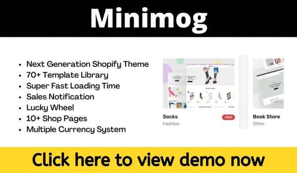 minimog Shopify ecommerce themes