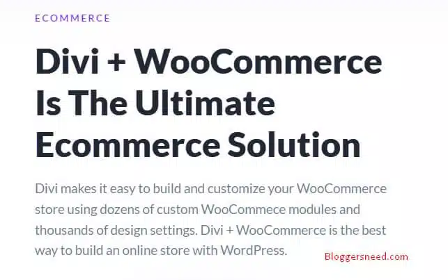 Divi Woocommerce Divi woocommerce