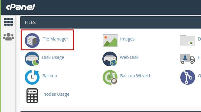 file manager cpanel