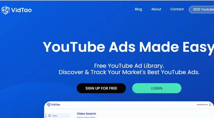 Vidtao Youtube Ad Spy Vidtao youtube ad spy