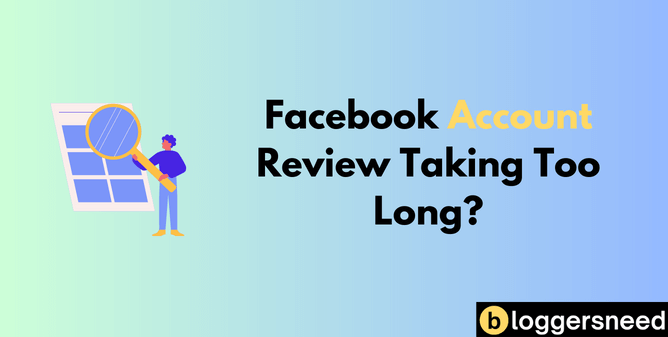 Facebook account review taking too long