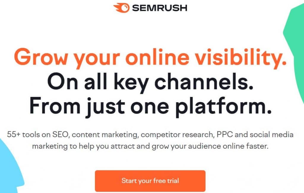 free trial by semrush coupon code