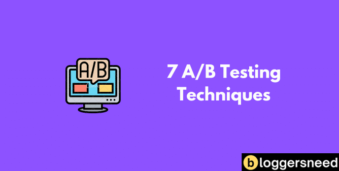 Techniques ab testing