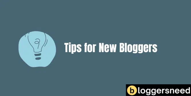Advice for bloggers