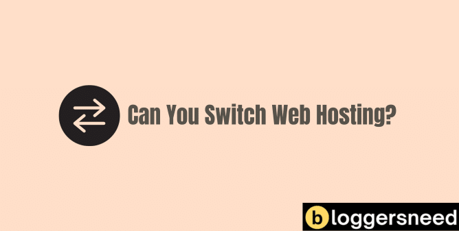 changing web hosting
