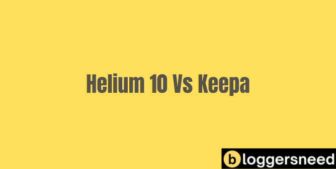 comparing Keepa with Helium 10