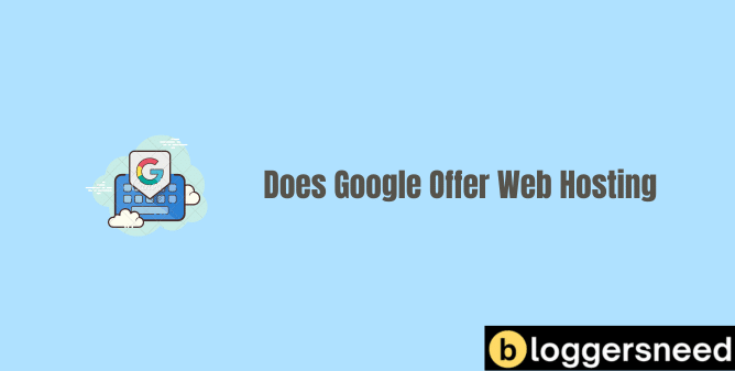 google web hosting