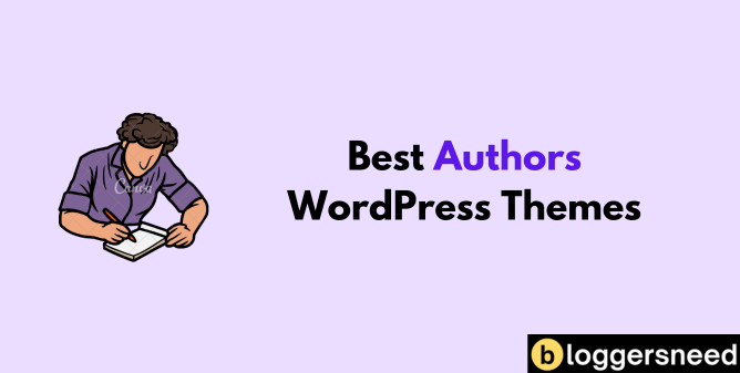 Best wordpress themes for authors