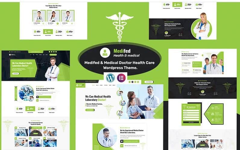 Medifed Doctor Health Care Business WordPress Theme