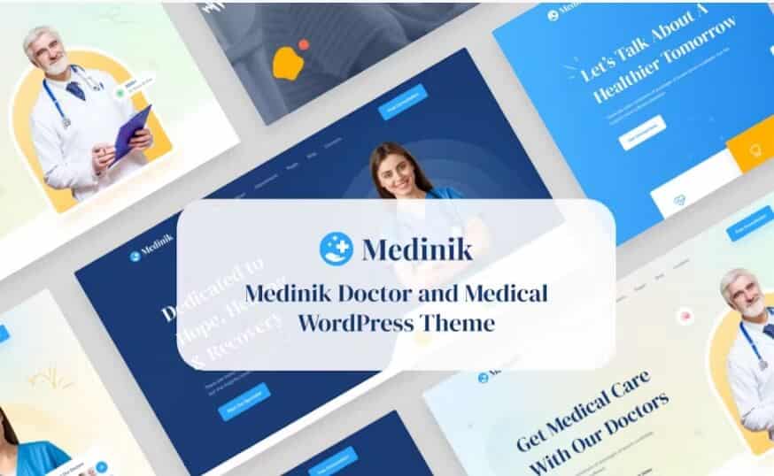 Medinik - Doctor  Medical WordPress Theme