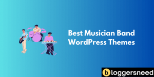 Best WordPress Themes for Musician Band