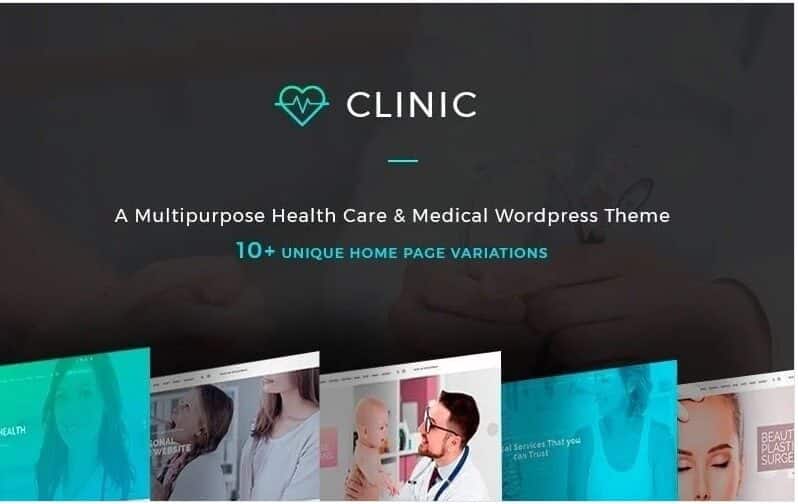 Clinic - health and medical center wordpress theme