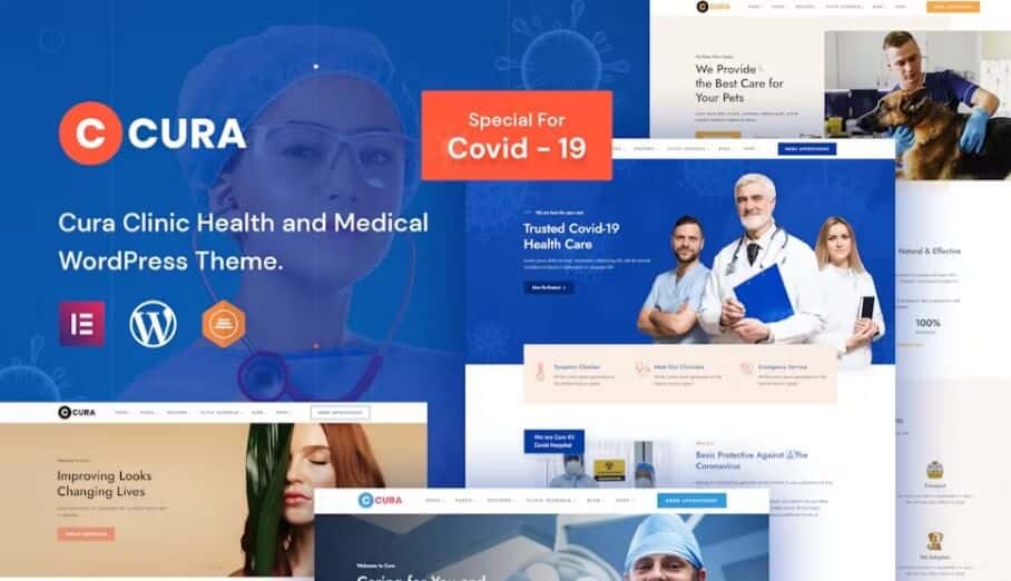 Cura - medical clinic theme