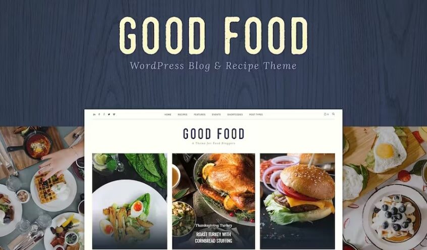 Good Food - Recipe Magazine & Food Blogging Theme