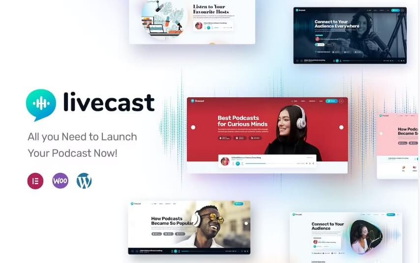 Livecast podcast theme