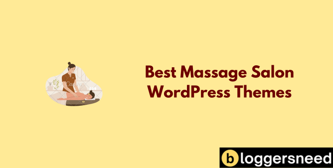 Best wordpress themes for massage salon