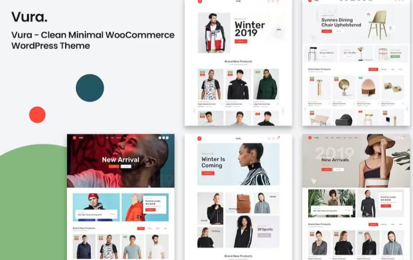 Vura - clothing woocommerce wordpress theme