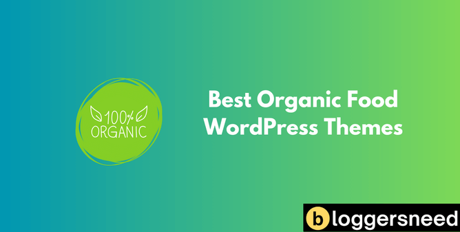 7 best organic food wordpress themes