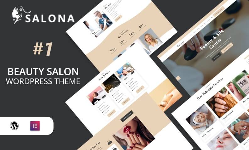 Salona nail salon theme