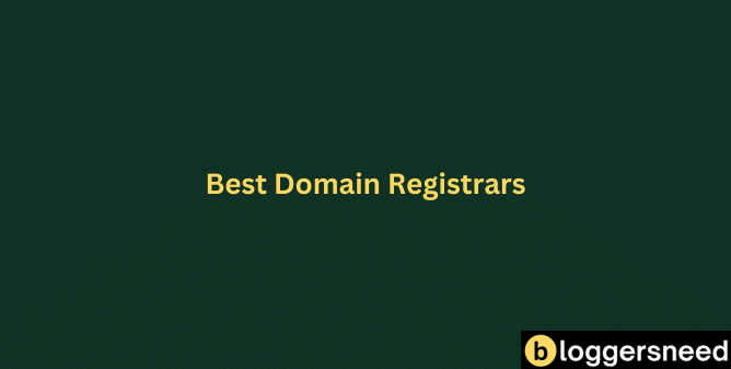 10 Best Domain Registrars