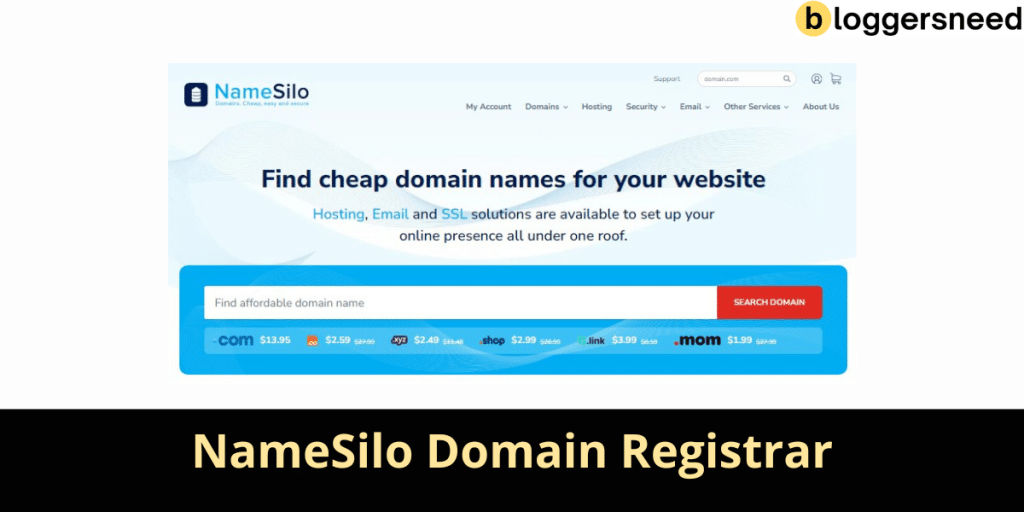 NameSilo Domain Buying