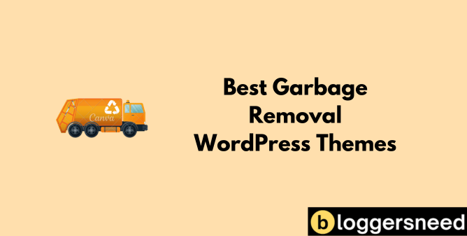 7 best waste garbage removal wp theme