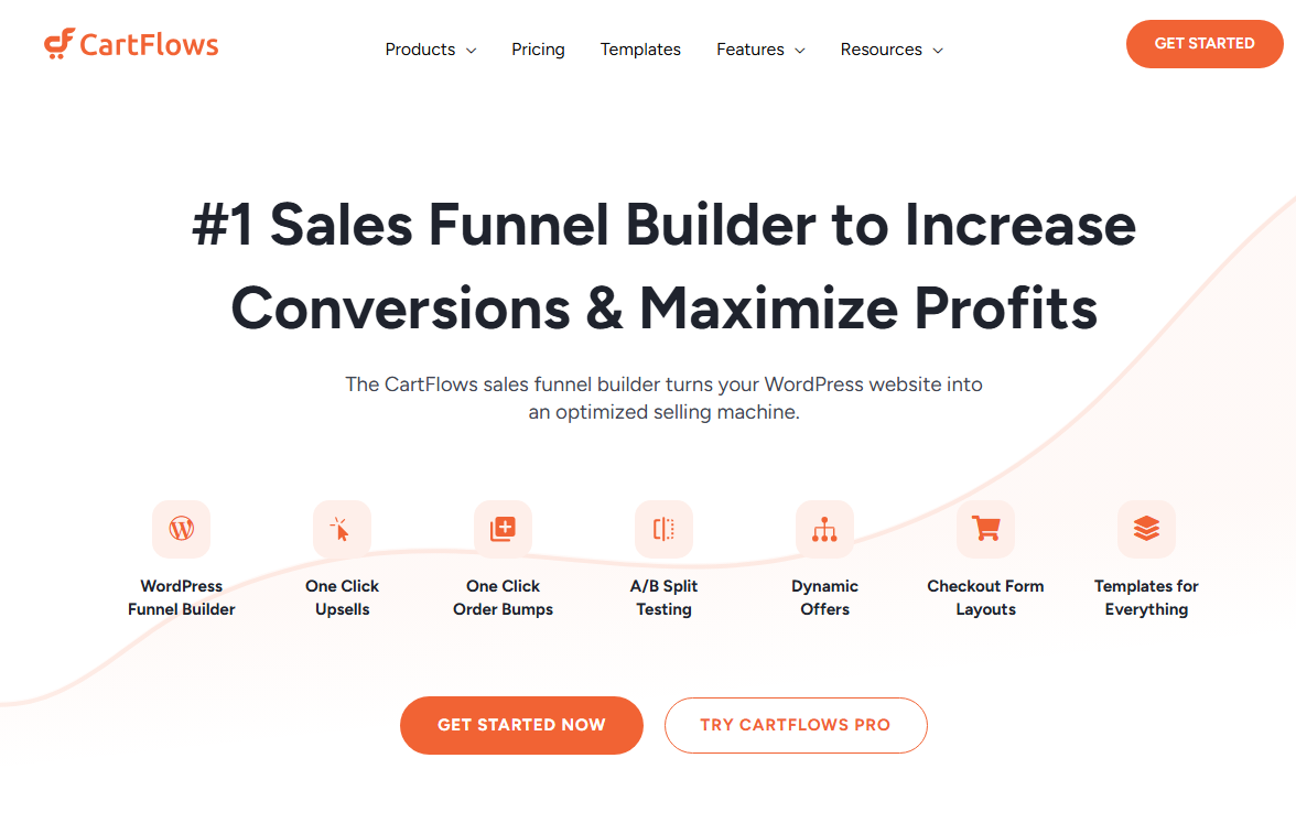 Cartflows woocommerce sales funnel builder interface