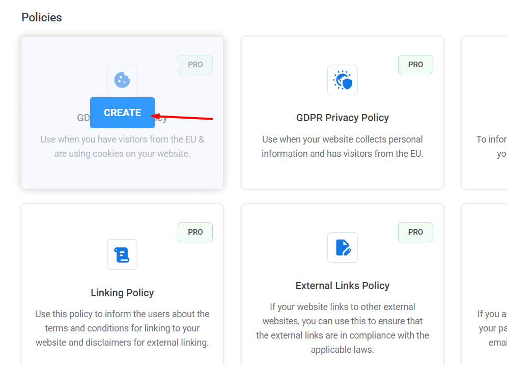 Gpdr Cookie Policy Gpdr cookie policy
