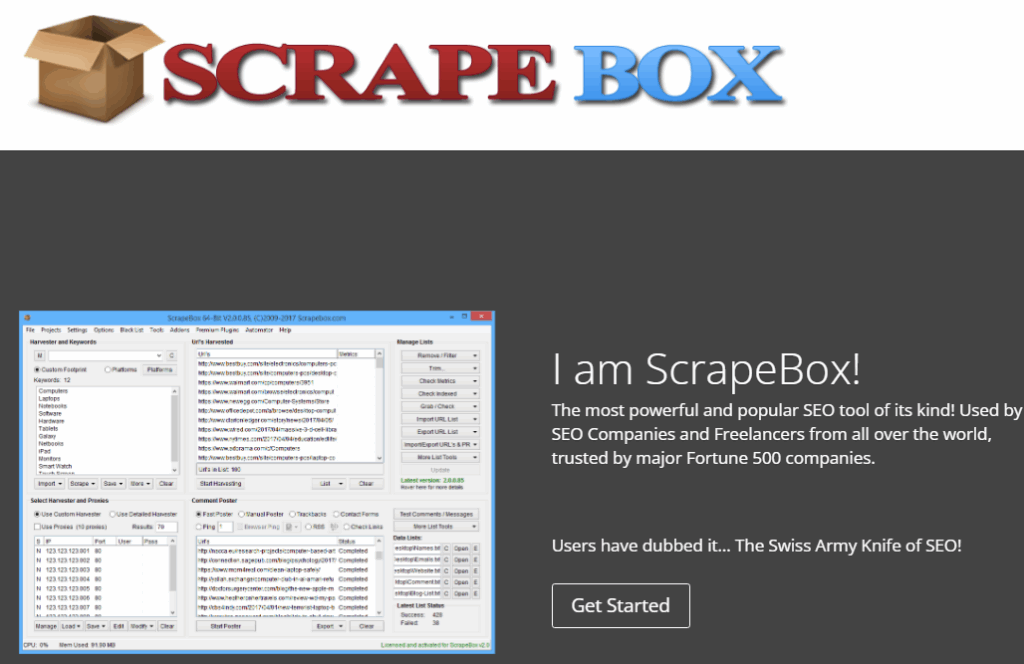 Scrapebox new