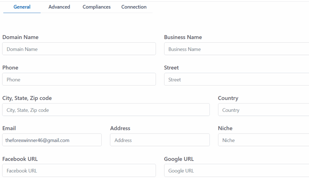 Wp Legal General Settings Wp legal general settings