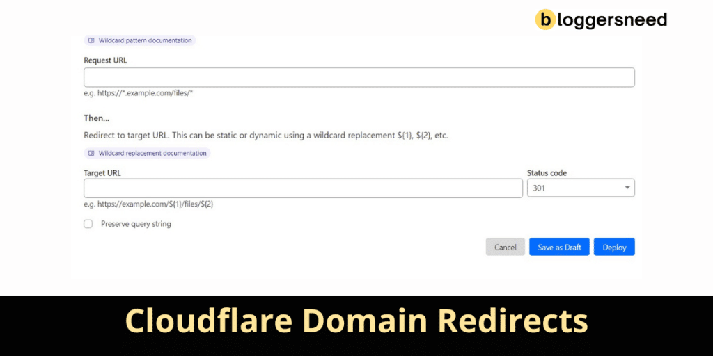 Cloudflare Domain Redirects