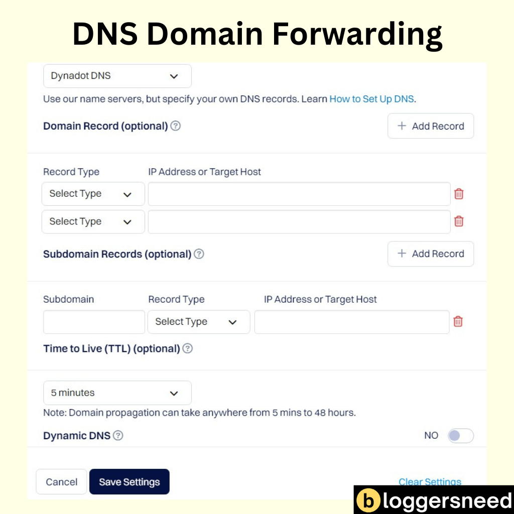 Dns Domain Forwarding