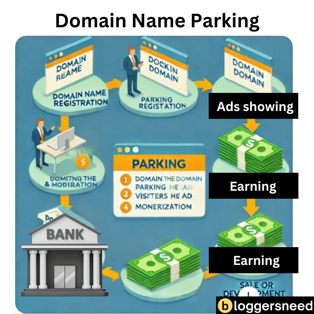 How Domain name parking works