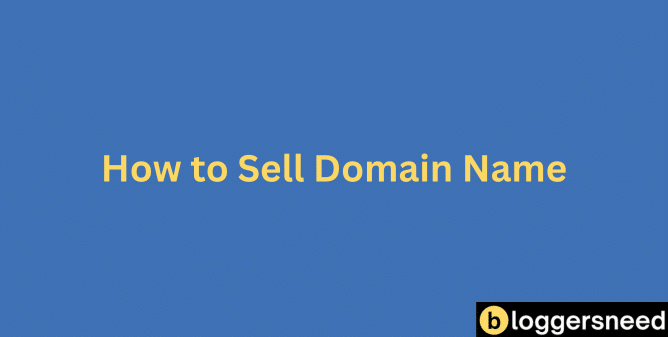 Sell Domain name