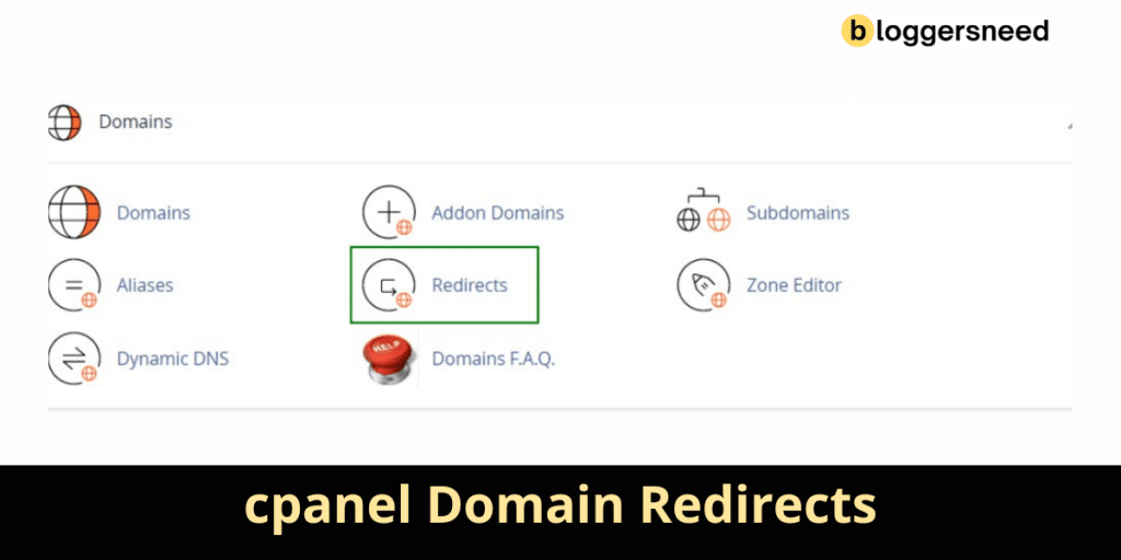 cpanel Domain Redirects