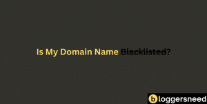 Domain blacklist check