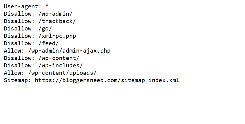 Robots txt syntax