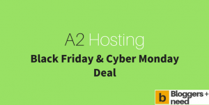 A2 hosting black friday deal