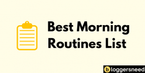 Best morning routines list