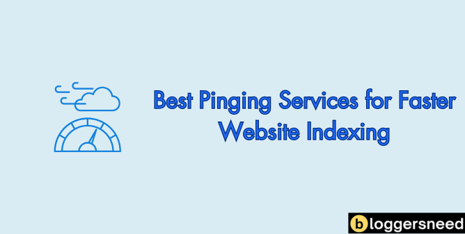 Best pinging services for faster website indexing