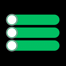 Category list widget icon