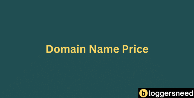 Domain name price