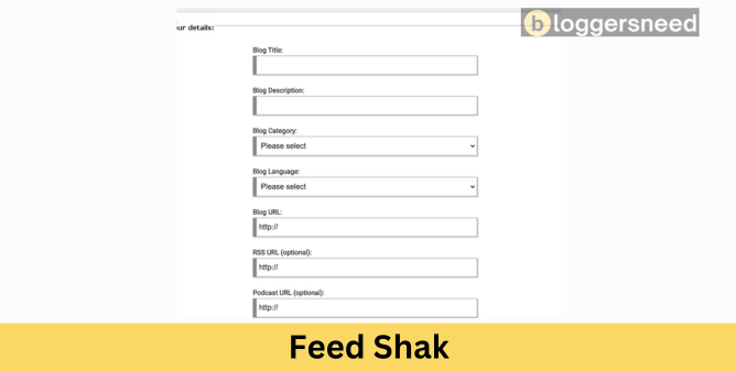 Feed shak