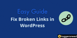 Fix broken links in wordpress