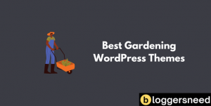 Gardening wp themes