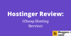 Hostinger review