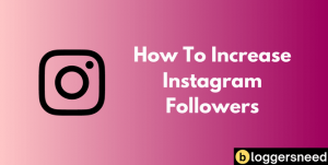 How to increase instagram followers