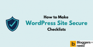 How to make wordpress site secure