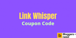 Link whisper coupon codes