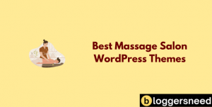 Massage salon wordpress themes